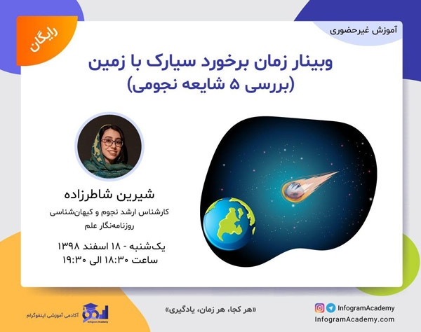 زمان برخورد سیارک با زمین - پنج شایعه نجومی