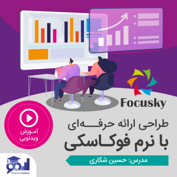 آموزش ویدیویی طراحی ارائه حرفه ای با نرم افزار Focusky